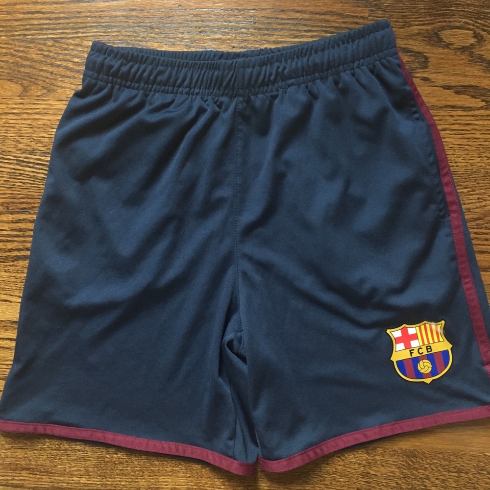 Official FC Barcelona Soccer Training Shorts